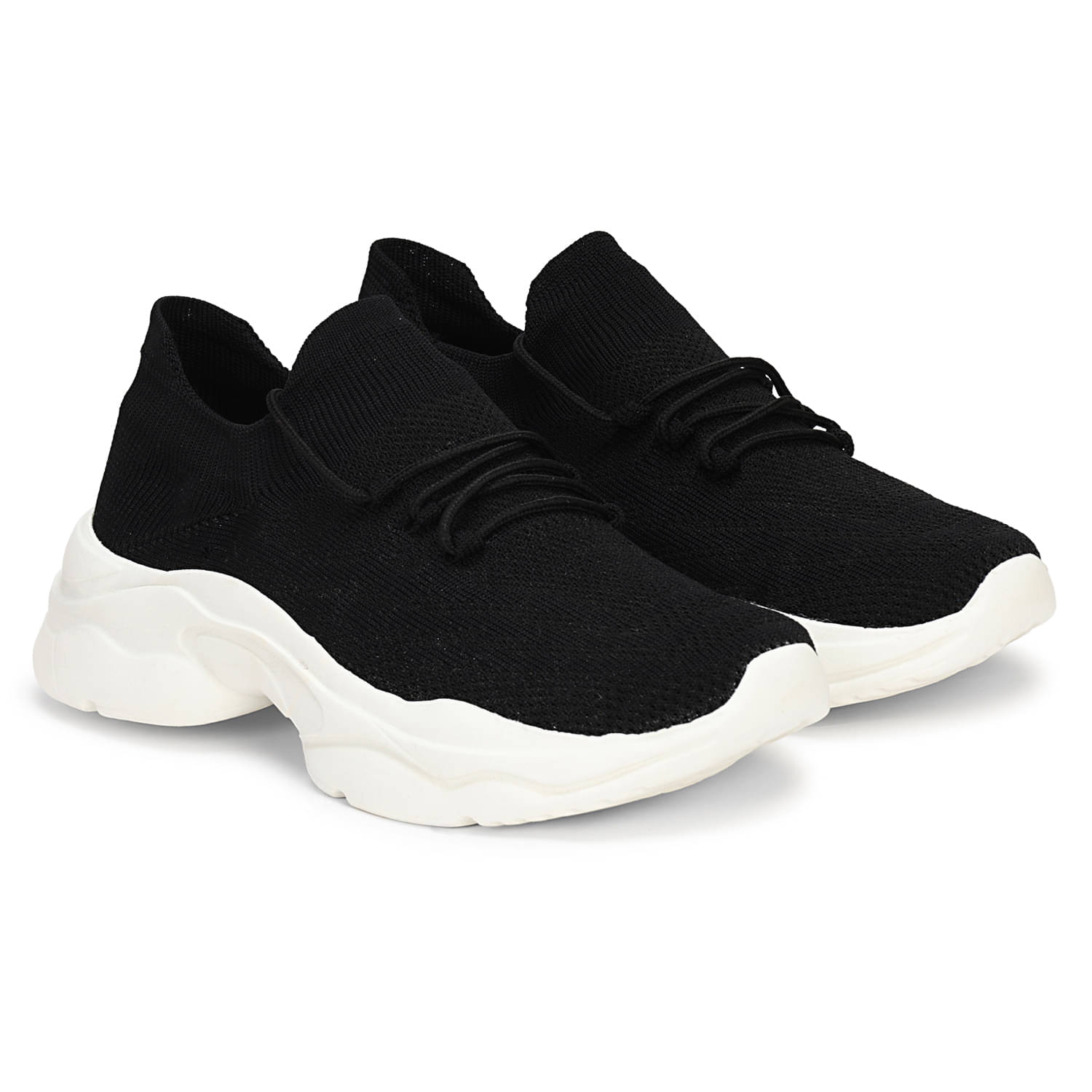     			Kraasa - Black Women's Running Shoes
