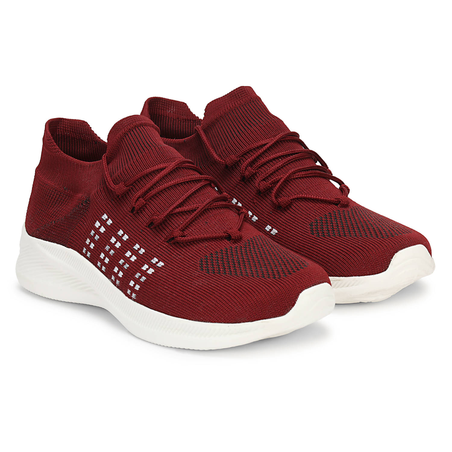     			Kraasa - Maroon Women's Running Shoes