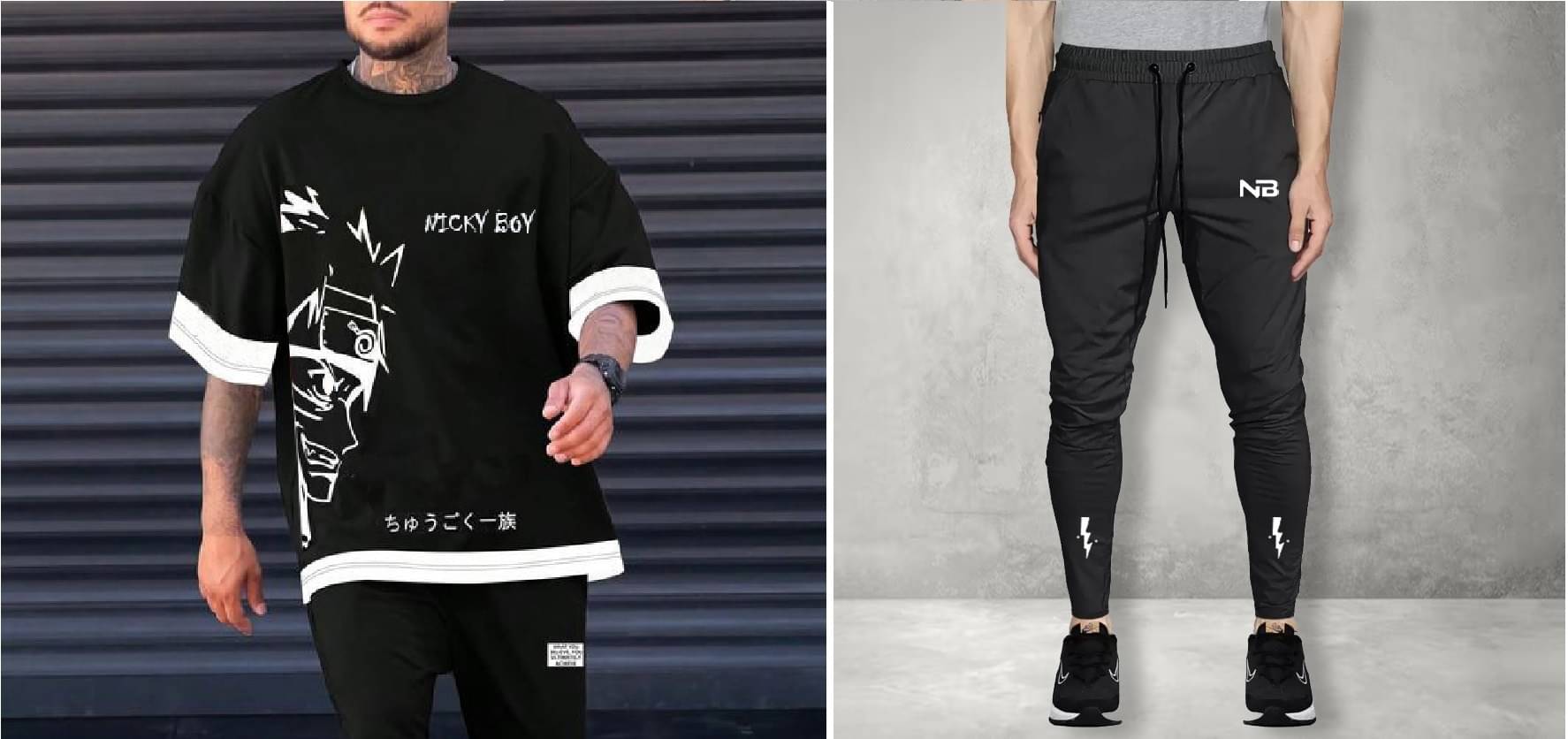 Lieo Trend Black Cotton Blend Regular Fit Men's Tracksuit ( Pack of 1 ) Lieo Trend Black Cotton Blend Regular Fit Men's Tracksuit ( Pack of 1 )