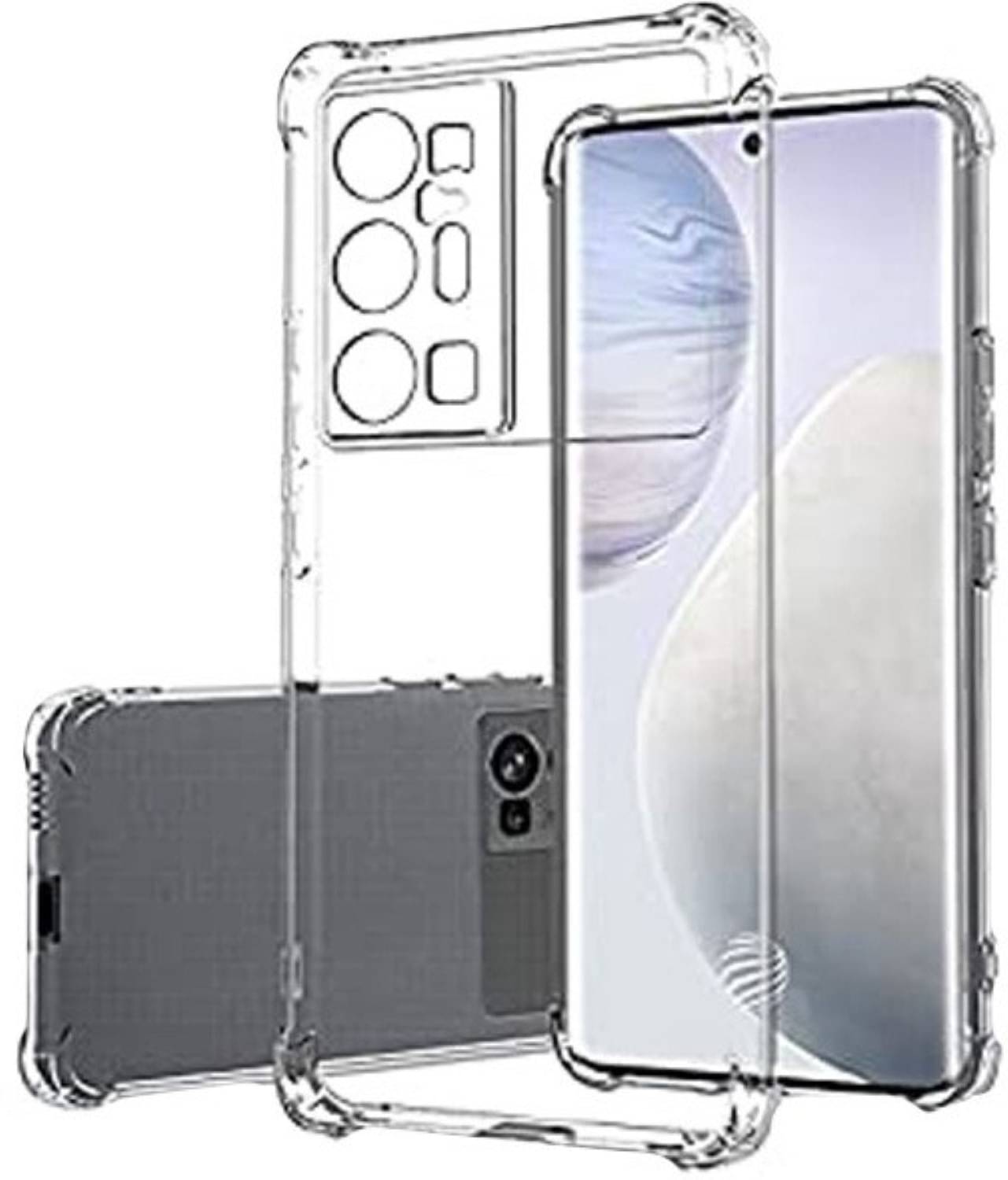     			VAKIBO Plain Cases Compatible For Rubber Vivo X70 Pro Plus ( Pack of 1 )