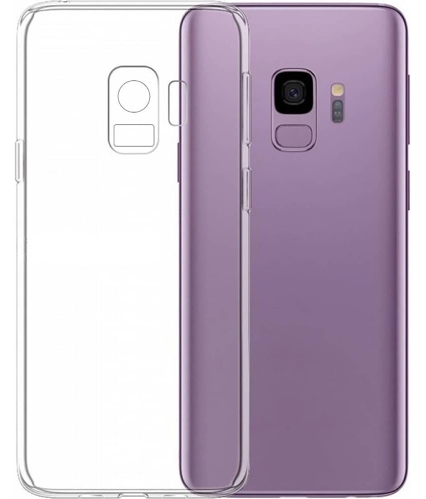 VAKIBO Plain Cases Compatible For Rubber Samsung Galaxy S9 ( Pack of 1 )