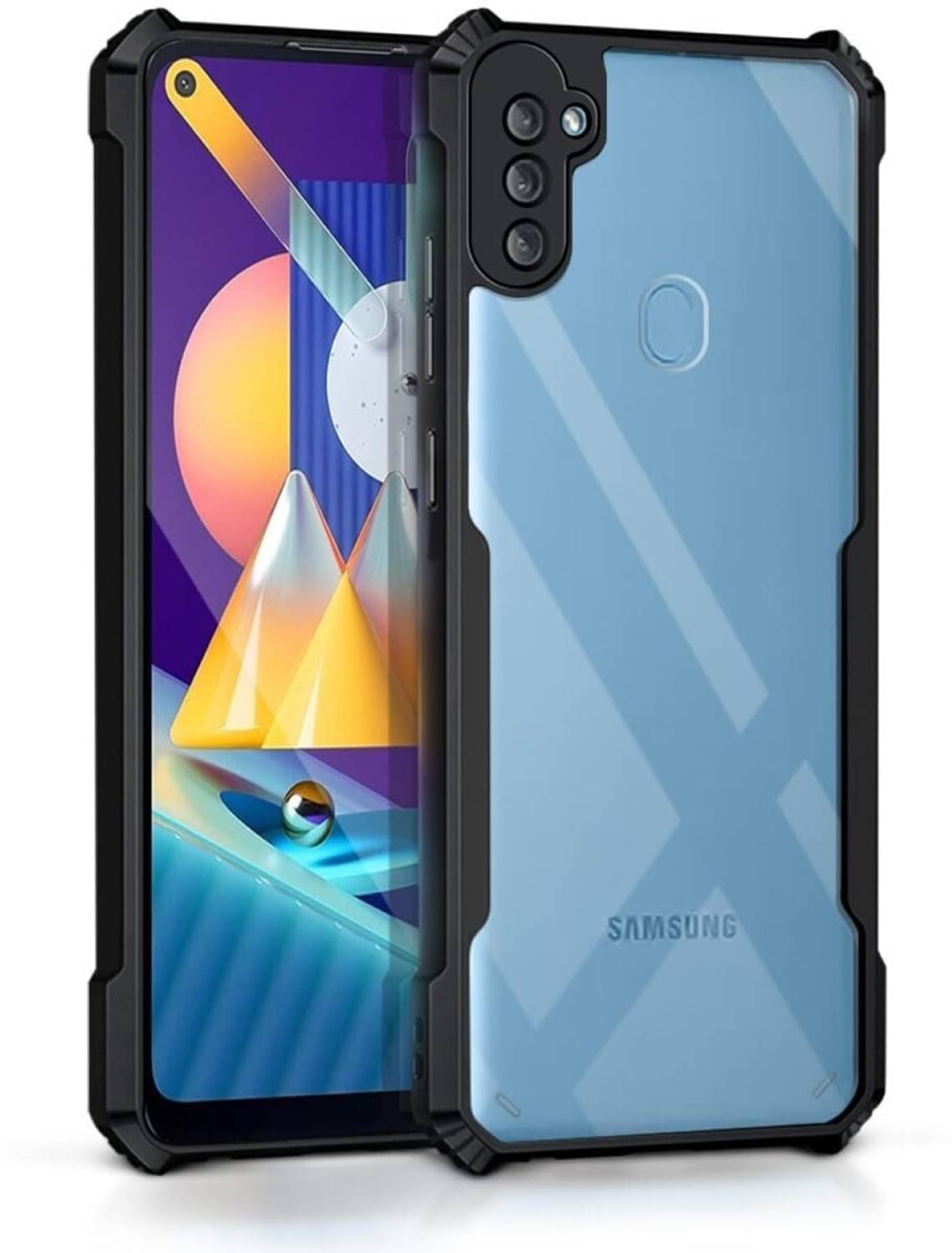 VAKIBO Plain Cases Compatible For Rubber Samsung Galaxy M11 ( Pack of 1 ) VAKIBO Plain Cases Compatible For Rubber Samsung Galaxy M11 ( Pack of 1 )