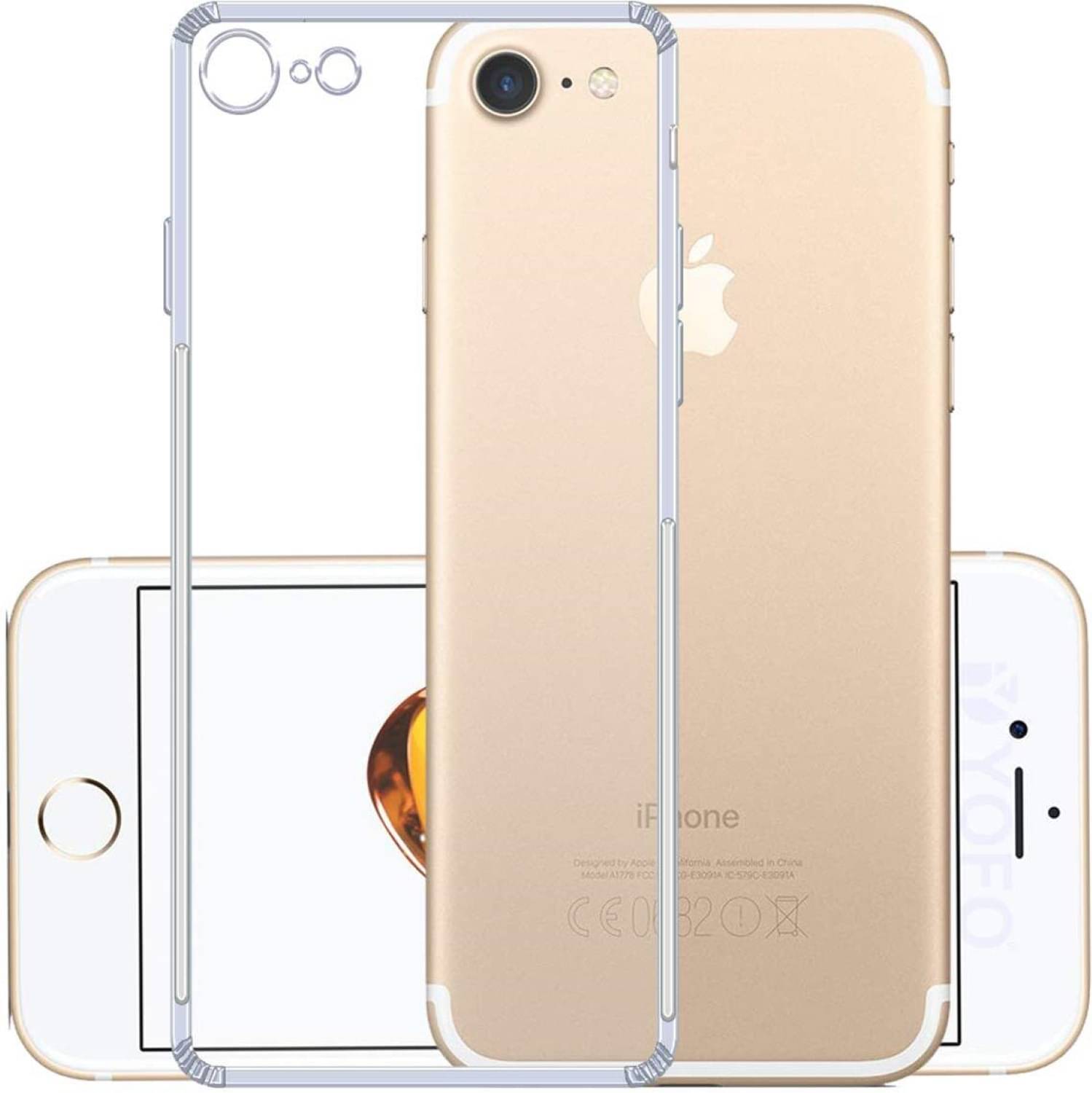 VAKIBO Plain Cases Compatible For Rubber Apple iPhone 7 ( Pack of 1 ) VAKIBO Plain Cases Compatible For Rubber Apple iPhone 7 ( Pack of 1 )