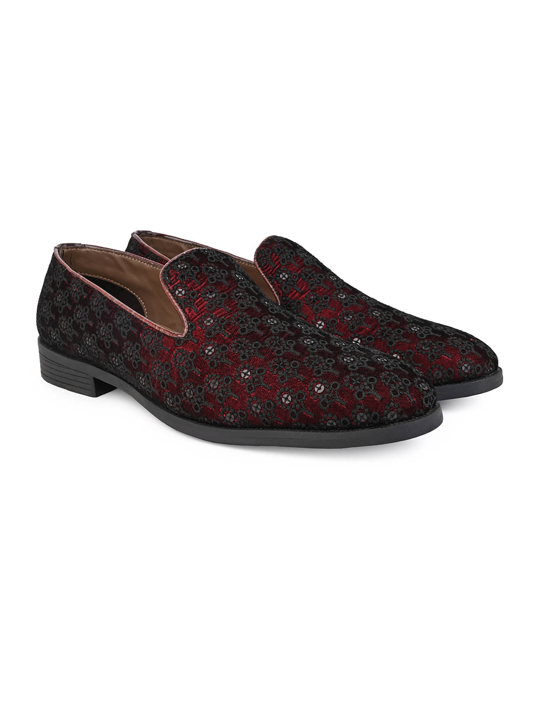     			lues carlton Maroon Men's Jutti