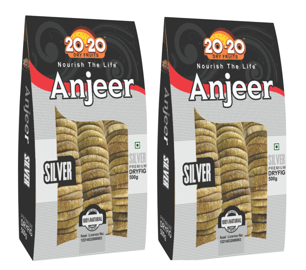 20-20 Dry Fruits Fig (Anjeer) 1000 g 20-20 Dry Fruits Fig (Anjeer) 1000 g