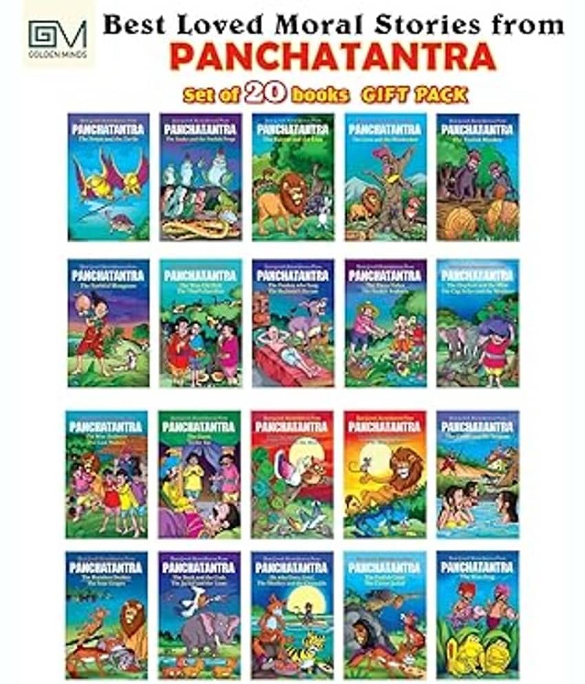 Best Loved Stories from Panchatantra - Set of 20 Books (English)