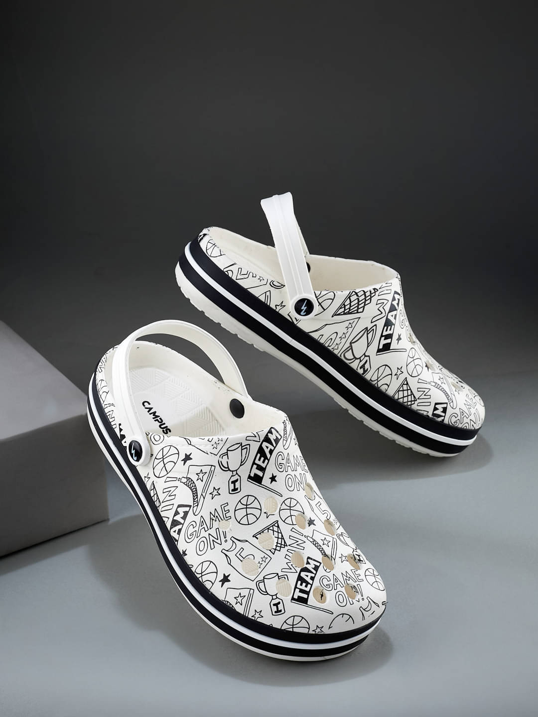     			Campus - Off White Men's Clogs