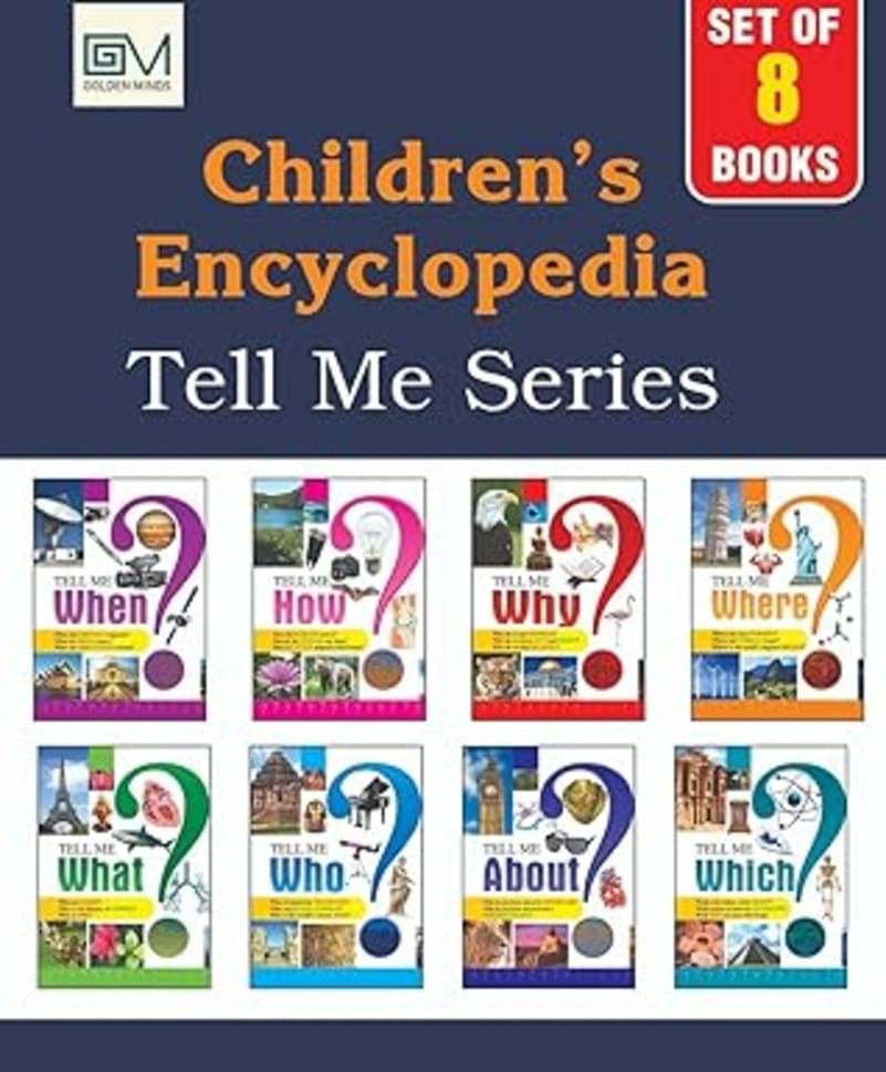 Children Encyclopedia: Tell Me Series - Set of 8 Books (English) Children Encyclopedia: Tell Me Series - Set of 8 Books (English)