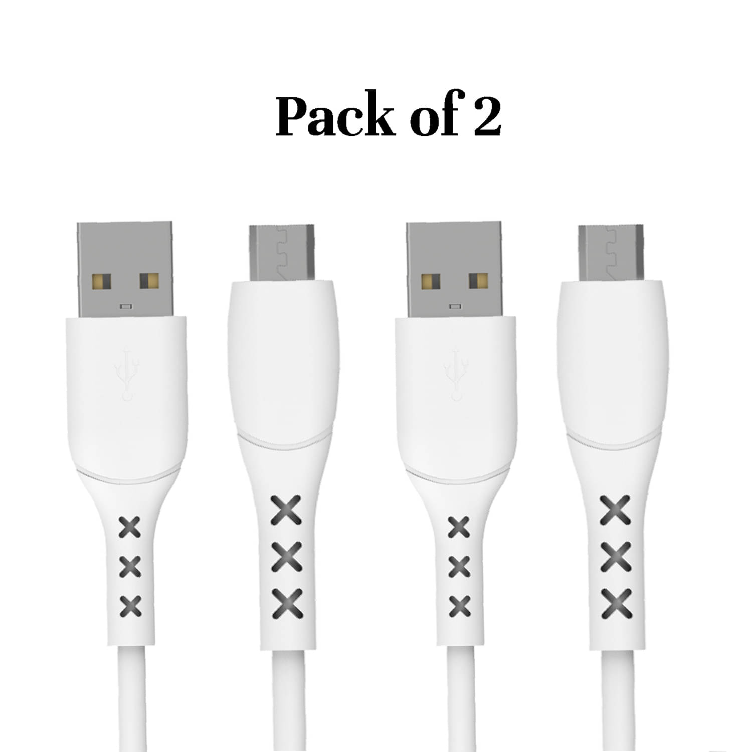     			DIGIMATE White 3A Micro USB Cable 1 Meter