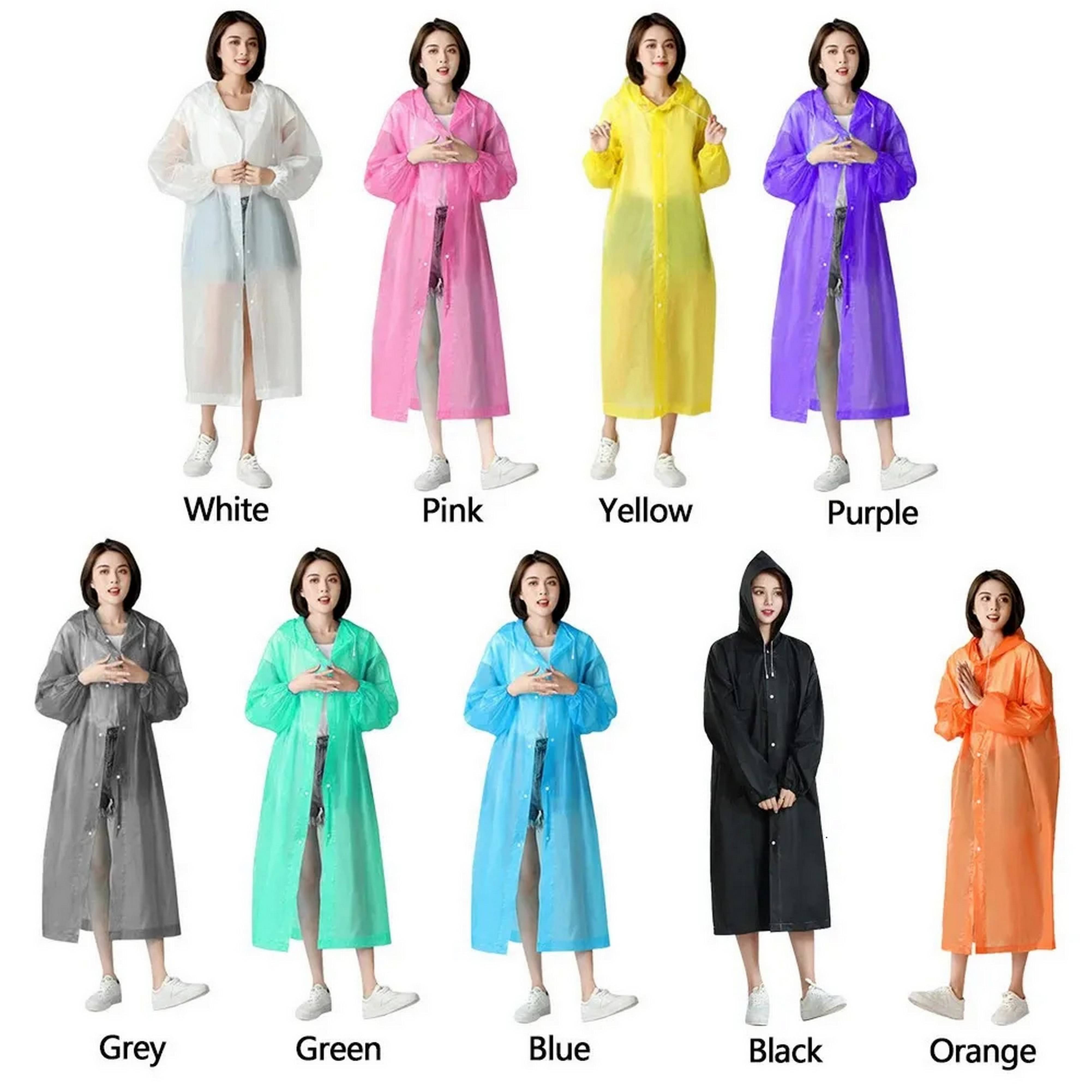 Infispace Long Raincoat - Multi Color Infispace Long Raincoat - Multi Color