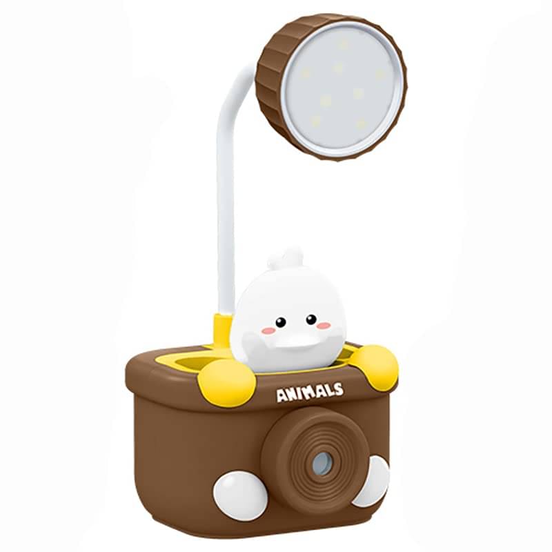     			Jellify Brown Study Table Lamp ( Pack of 1 )