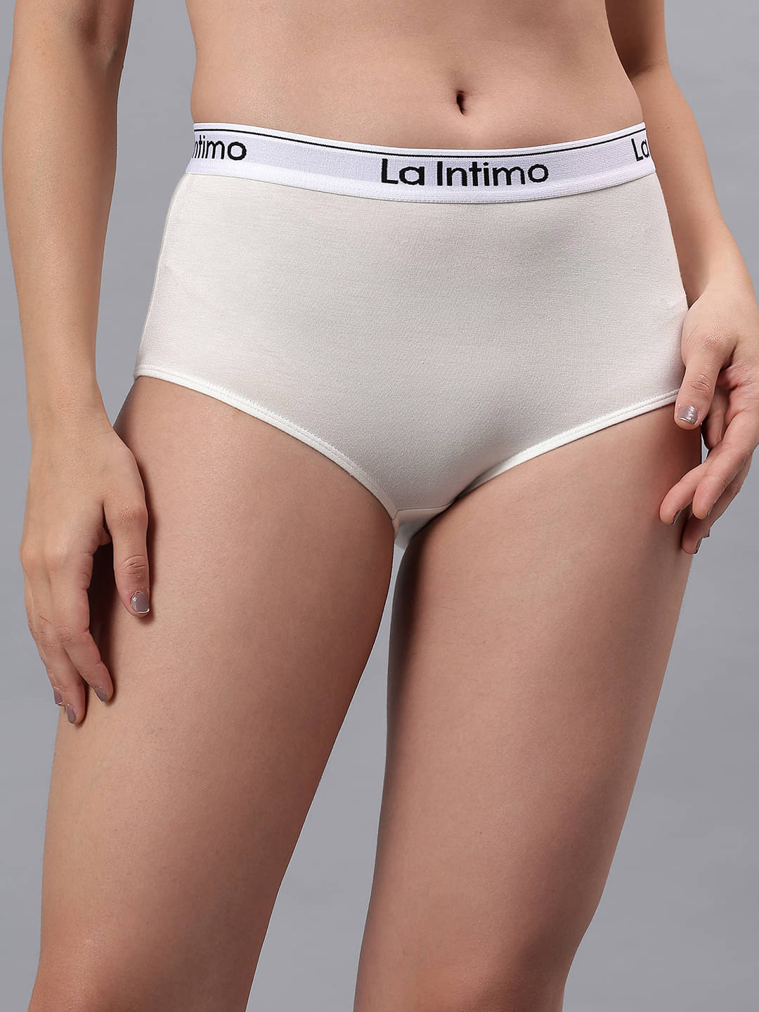 La Intimo Pack of 1 Modal Briefs For Women ( Cream ) La Intimo Pack of 1 Modal Briefs For Women ( Cream )