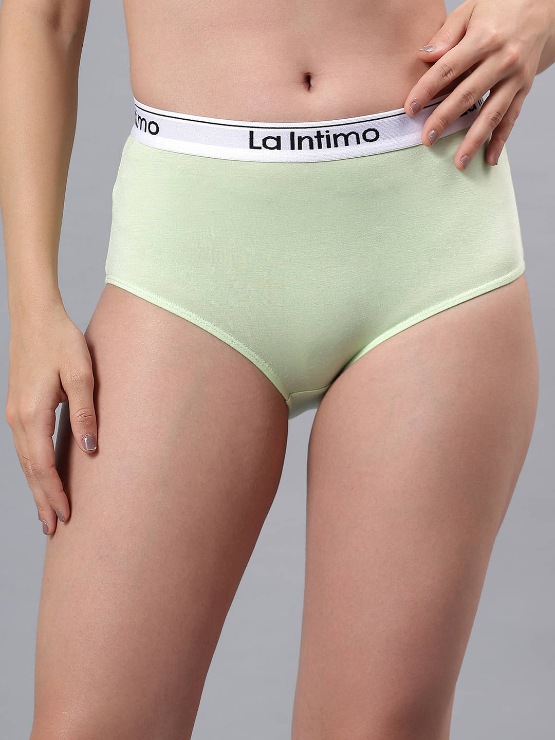 La Intimo Pack of 1 Modal Briefs For Women ( Lime Green ) La Intimo Pack of 1 Modal Briefs For Women ( Lime Green )