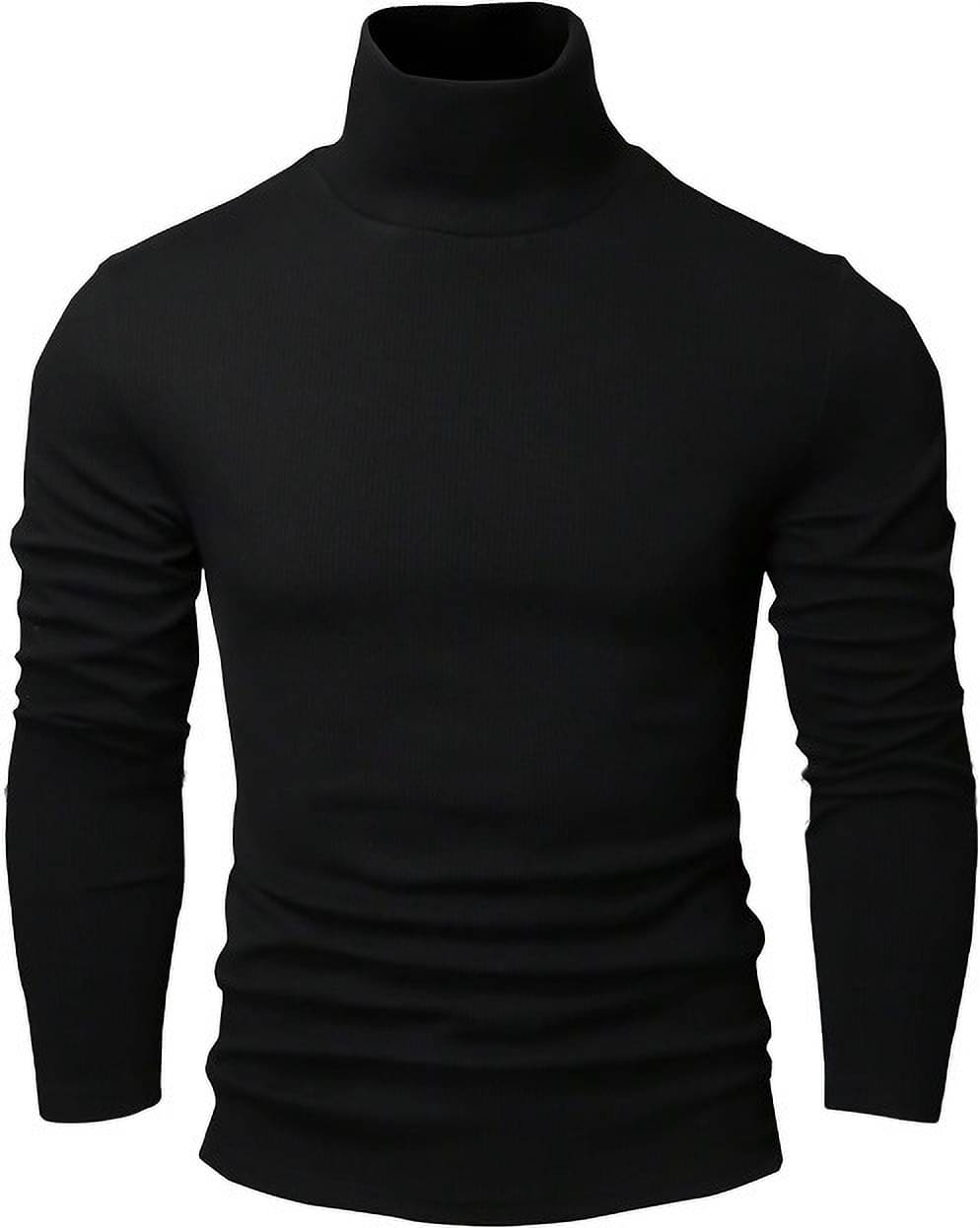 Leotude Cotton Blend Regular Fit Solid Full Sleeves Men's Round T-Shirt - Black ( Pack of 1 )     			Leotude Cotton Blend Regular Fit Solid Full Sleeves Men's Round T-Shirt - Black ( Pack of 1 )