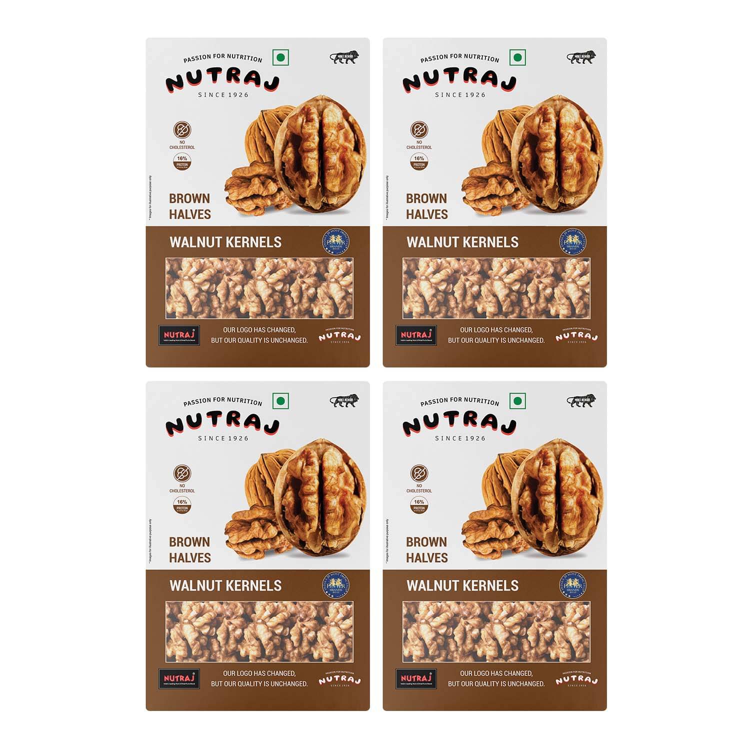 Nutraj Brown Halves Walnut Kernels 1 Kg (250g X 4), Akhrot Giri 1 Kg Nutraj Brown Halves Walnut Kernels 1 Kg (250g X 4), Akhrot Giri 1 Kg