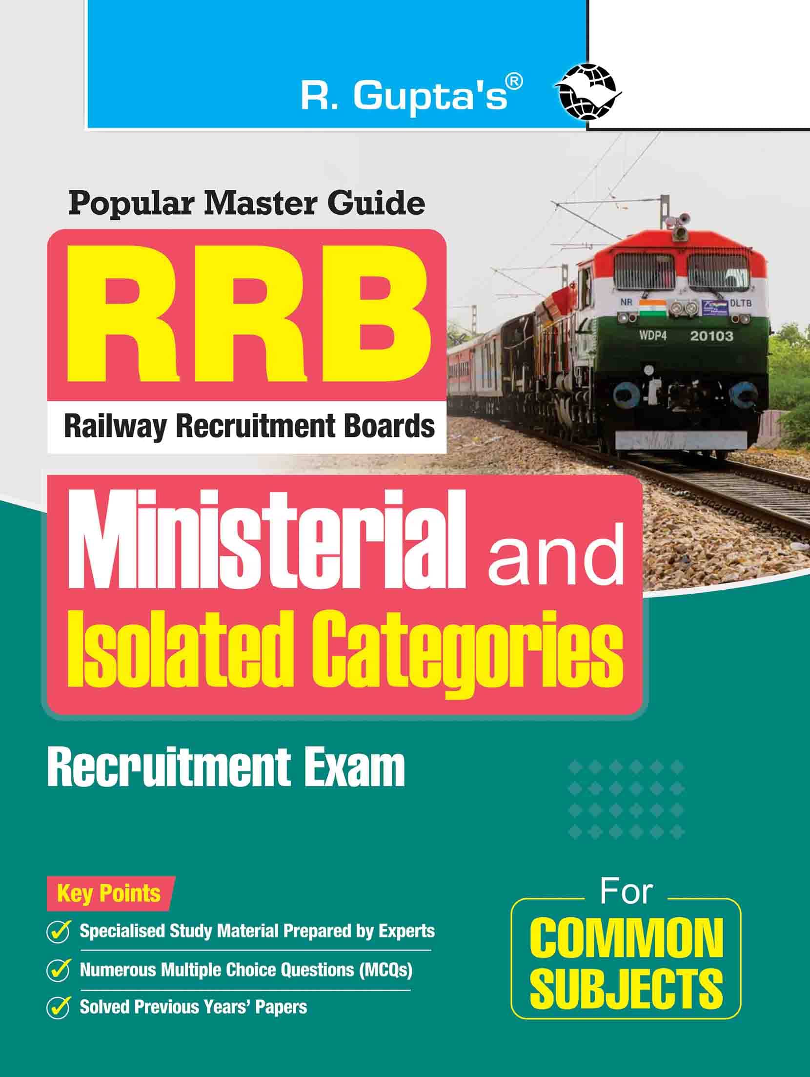 RRB – Ministerial and Isolated Categories Exam Guide (For Common Subjects) RRB – Ministerial and Isolated Categories Exam Guide (For Common Subjects)