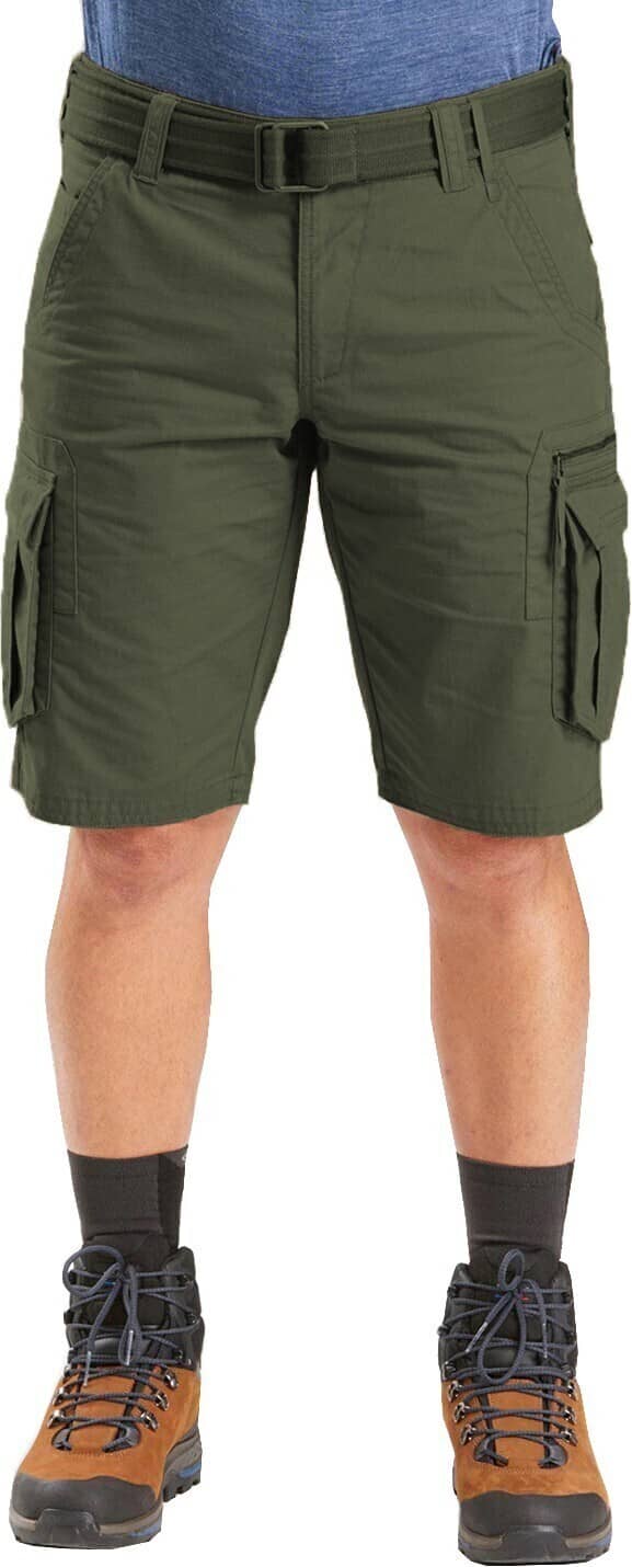 Reoutlook Black Cotton Blend Men's Cargos ( Pack of 1 ) - Shorts | Buy online on ZillyBuy