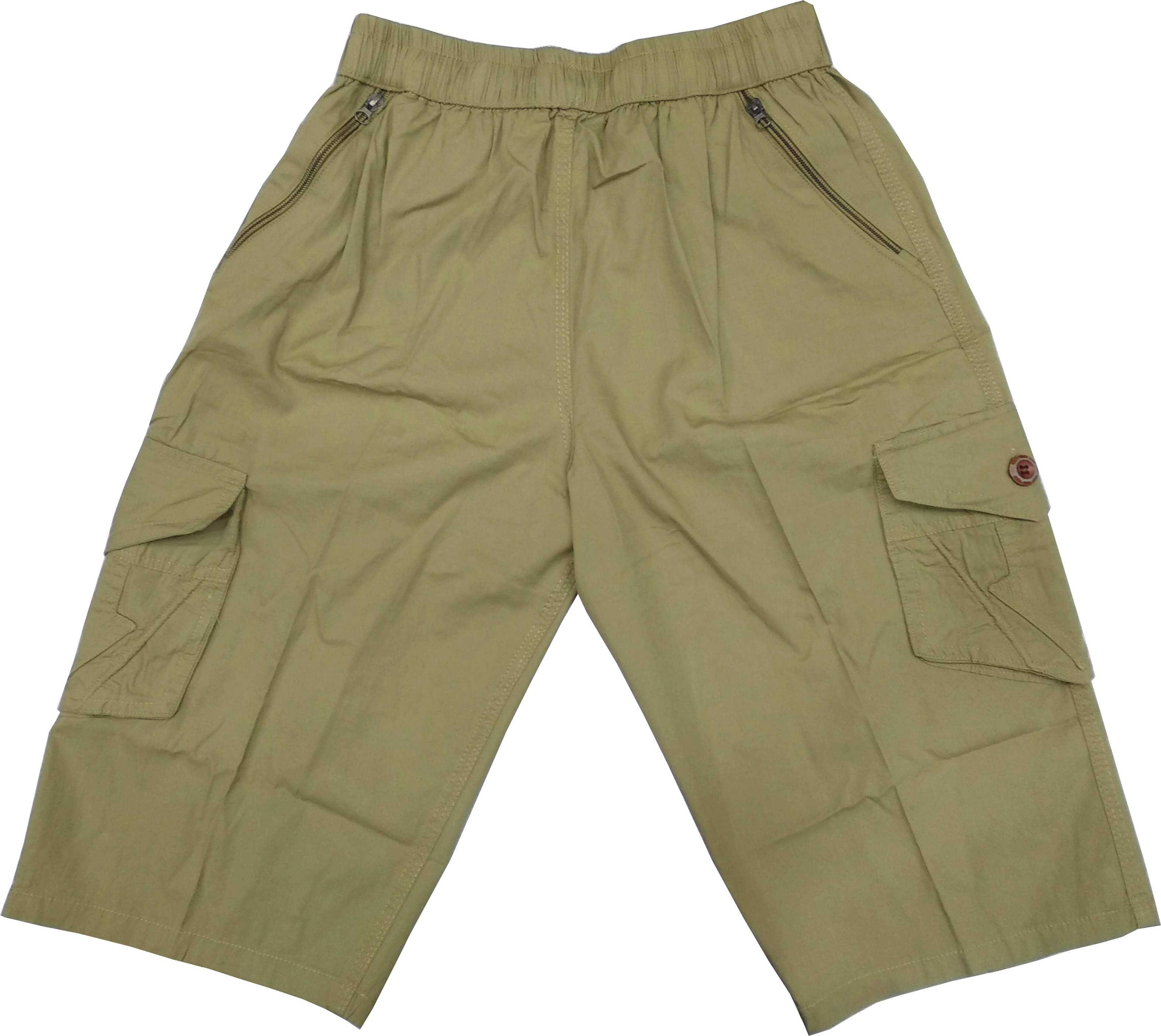     			Reoutlook Pack of 1 Cotton Shorts For Boys ( Green )