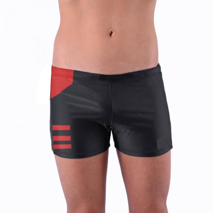     			Reoutlook Pack of 1 Polyester Shorts For Boys ( Black )
