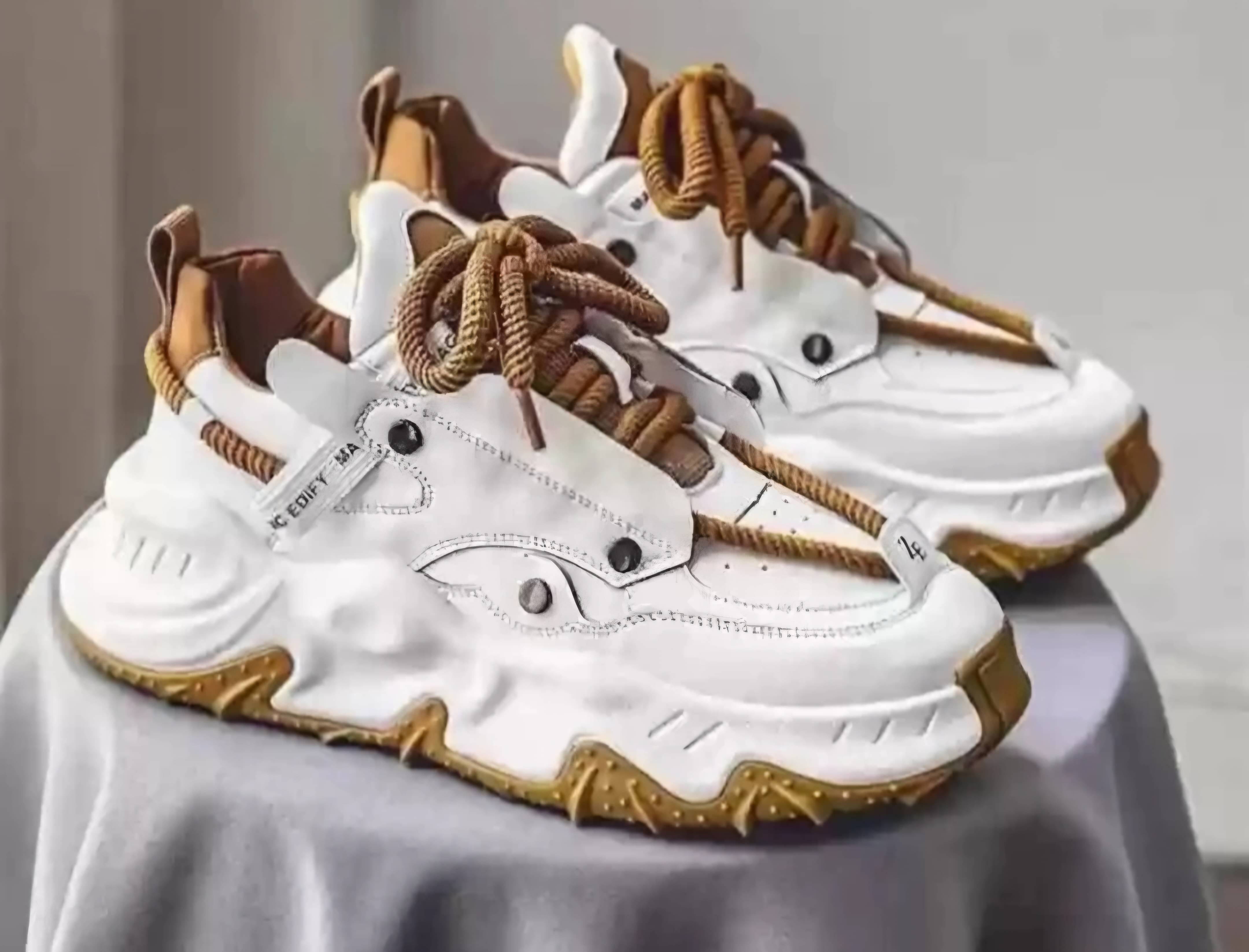     			wrizt  Outdoor Causal Shoes Brown Men's Outdoor Shoes