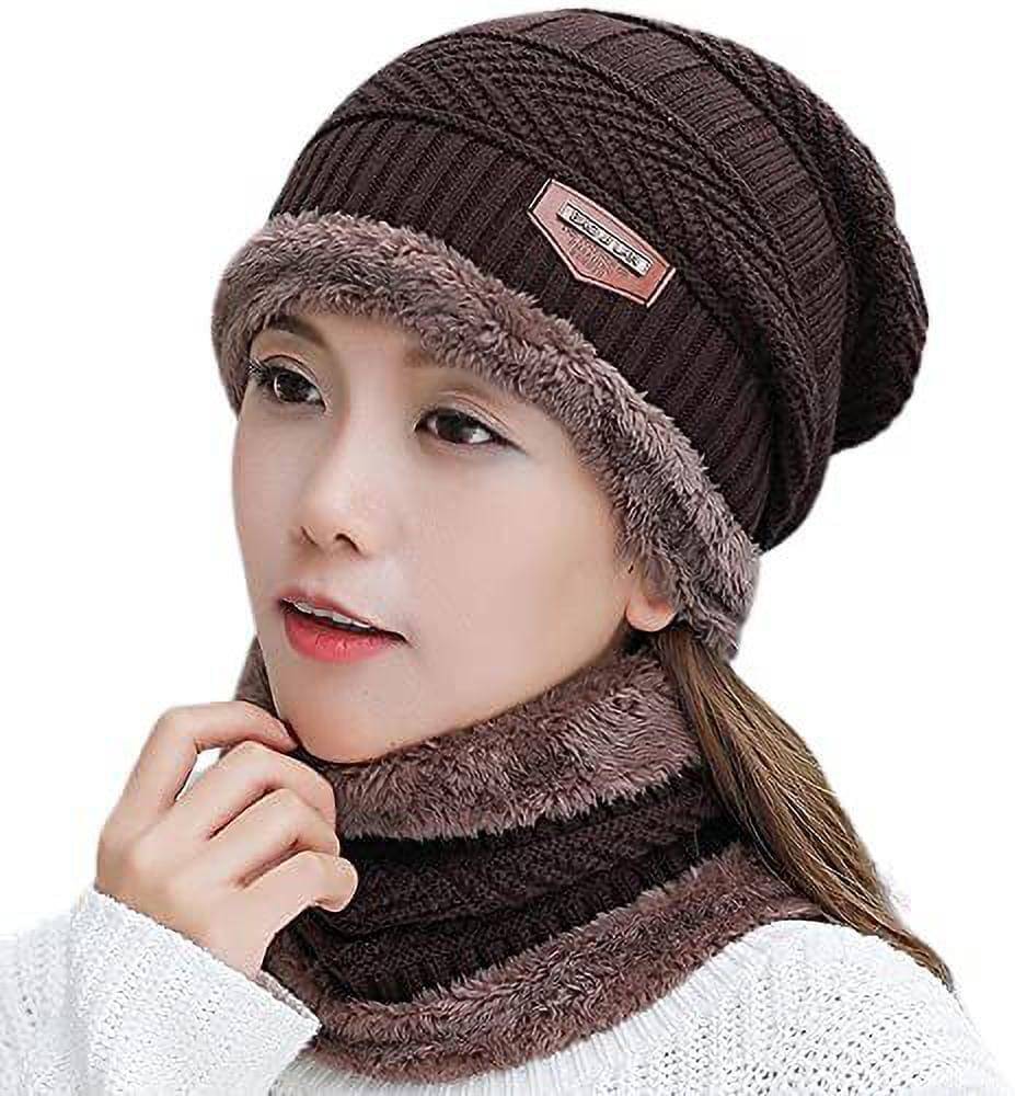 AKSMIT Brown Woollen Women's Cap ( Pack of 2 )     			AKSMIT Brown Woollen Women's Cap ( Pack of 2 )