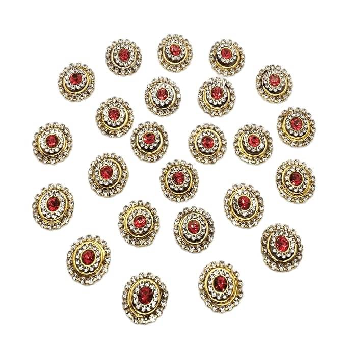     			Cherry Tree Metal  Applique Patches for Clothes Decoration ( Pack of 1 )