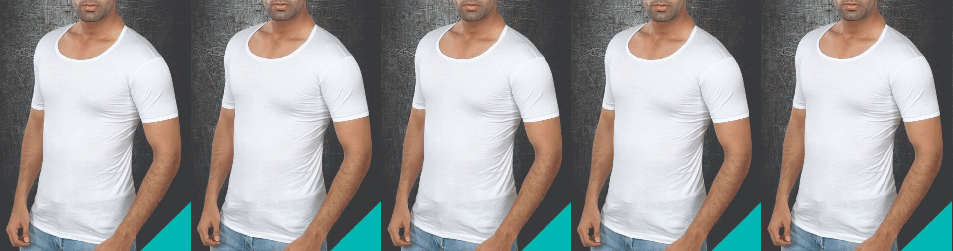 D1 DIFFERENT ONE Pack of 5 Cotton Basic Vest For Men ( White ) D1 DIFFERENT ONE Pack of 5 Cotton Basic Vest For Men ( White )