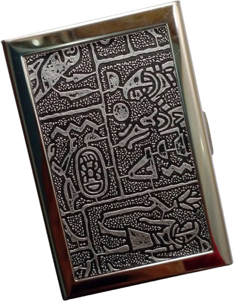     			HRFSTAR Metallic Solid Men's Regular Wallet With 6 Slots For Card ( Silver , Pack of 1 )