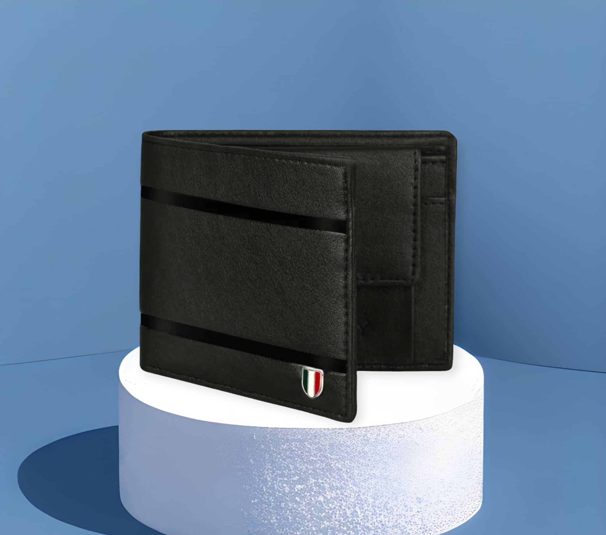 HRFSTAR PU Solid Men's Regular Wallet With 4 Slots For Card ( Black , Pack of 1 ) - Handbags | Buy online on ZillyBuy