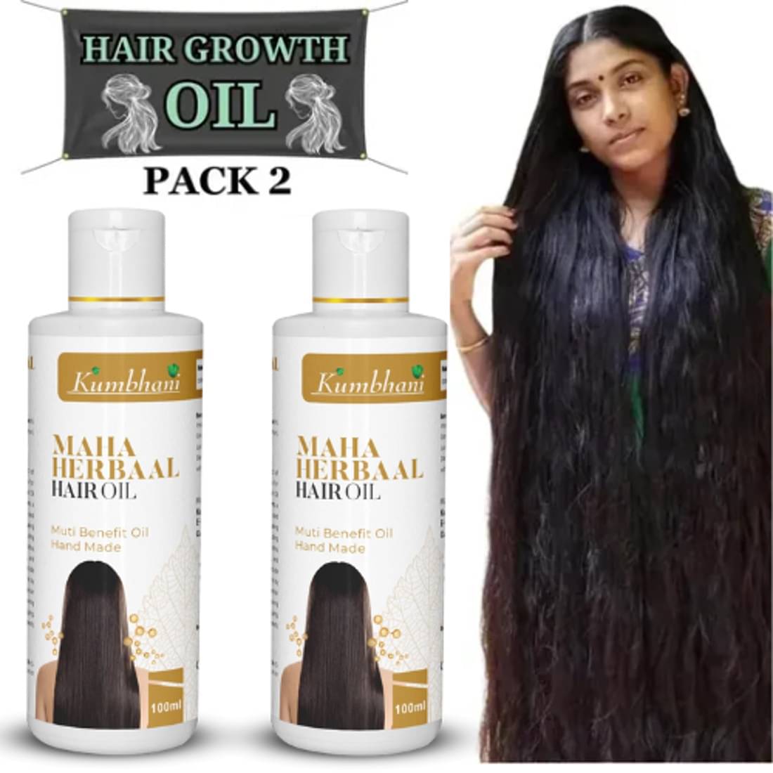 Kumbhani Hair Growth Sesame Oil 100 ml ( Pack of 2 ) Kumbhani Hair Growth Sesame Oil 100 ml ( Pack of 2 )