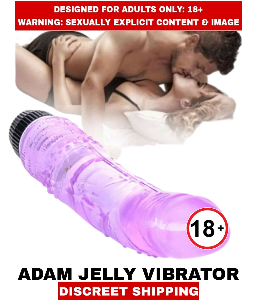 New Adult Concept Perfect Orgasm Experience Adam Jelly Silicon Vibrator Dildo Sensual Experience Women's Favorites For Women