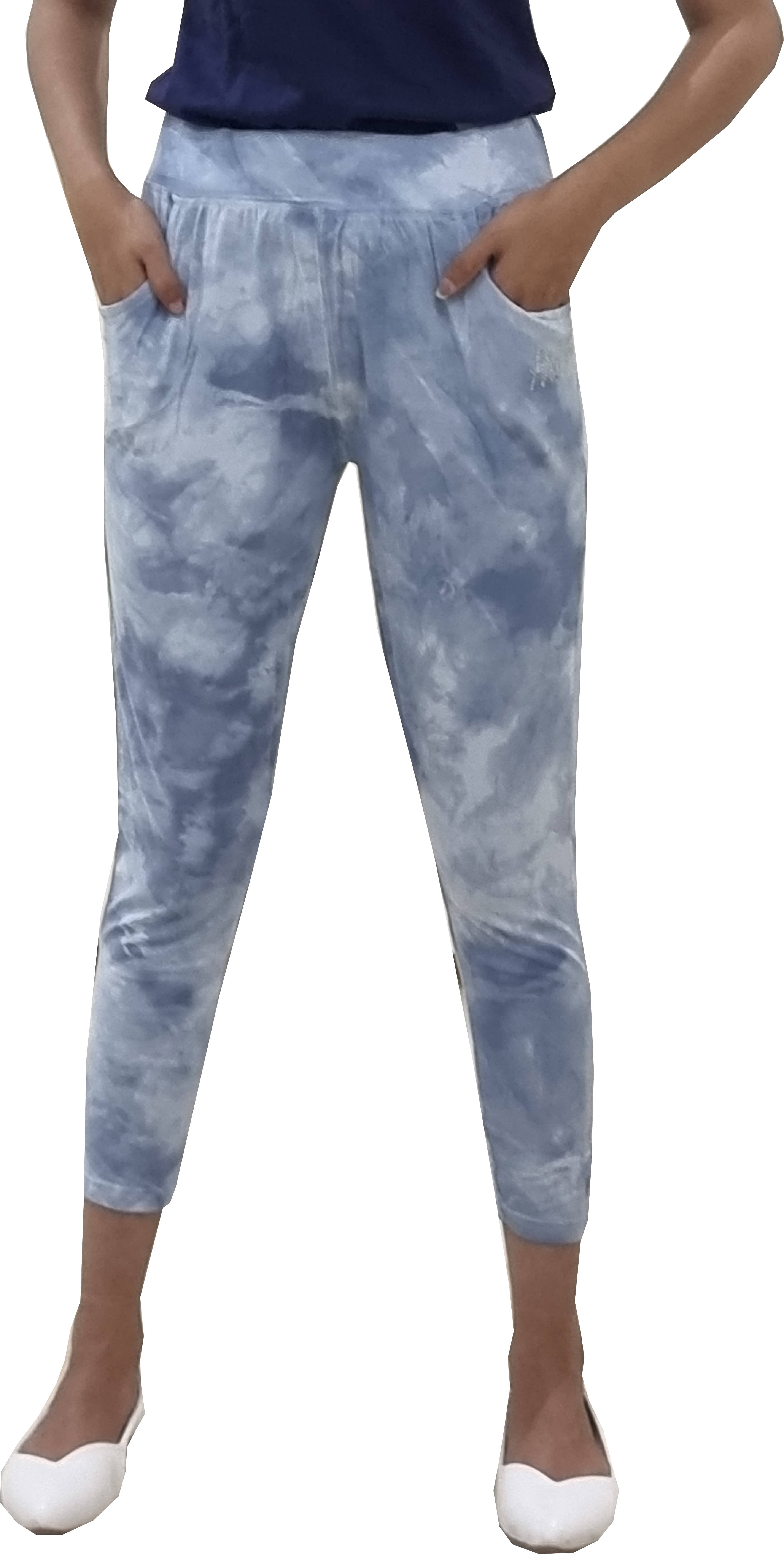     			Reoutlook Blue Cotton Blend Women's Yoga Trackpants ( Pack of 1 )