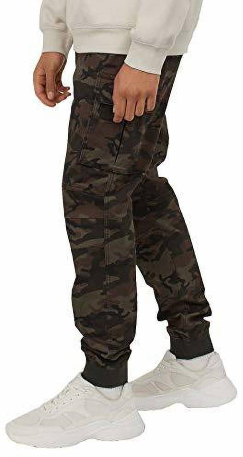     			Reoutlook Regular Flat Men's Cargos - Brown ( Pack of 1 )