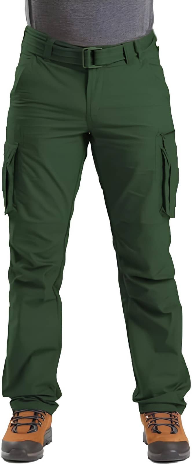 Reoutlook Regular Flat Men's Cargos - Dark Green ( Pack of 1 ) - Trousers | Buy online on ZillyBuy
