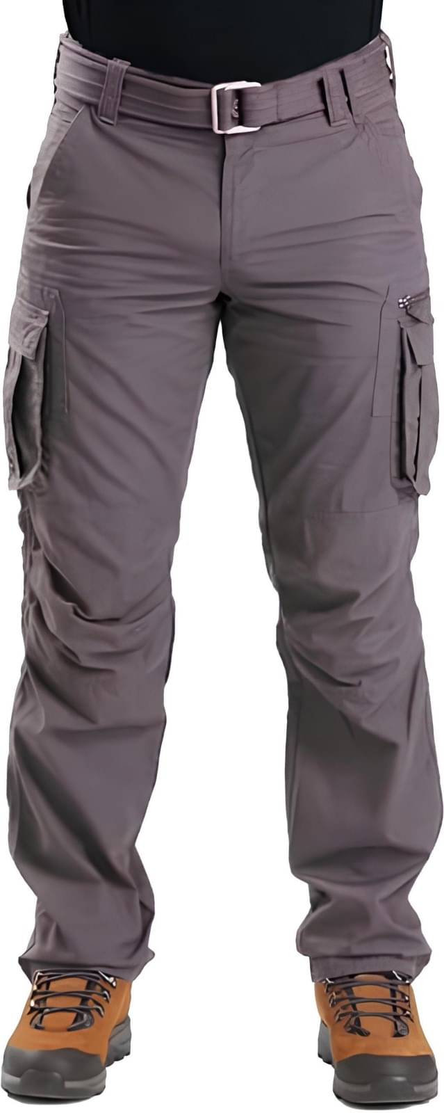     			Reoutlook Regular Flat Men's Cargos - Silver ( Pack of 1 )
