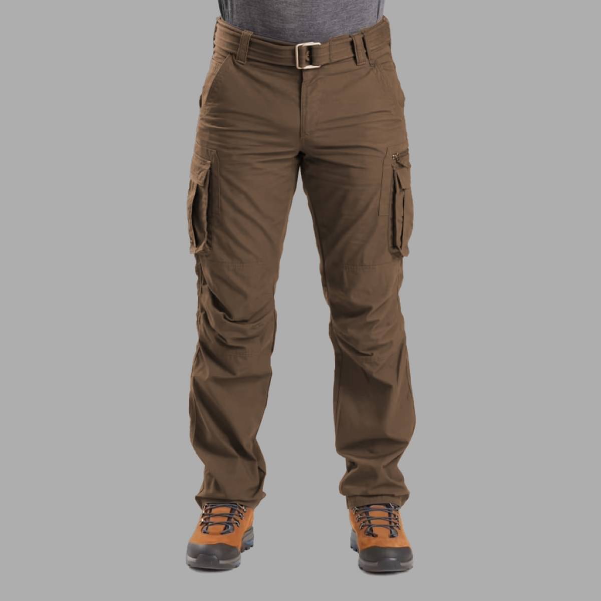     			Reoutlook Regular Flat Men's Cargos - Brown ( Pack of 1 )