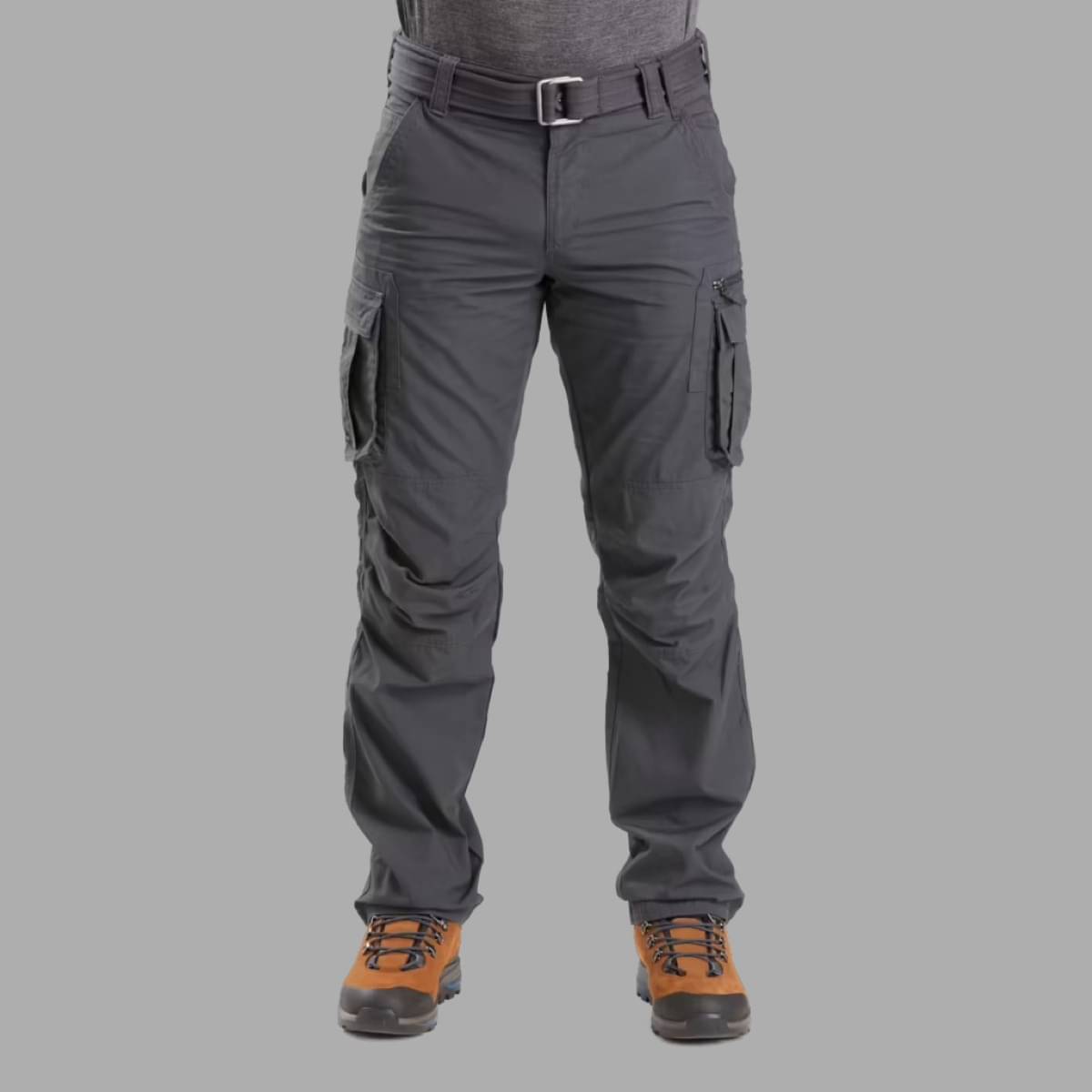     			Reoutlook Regular Flat Men's Cargos - Grey ( Pack of 1 )