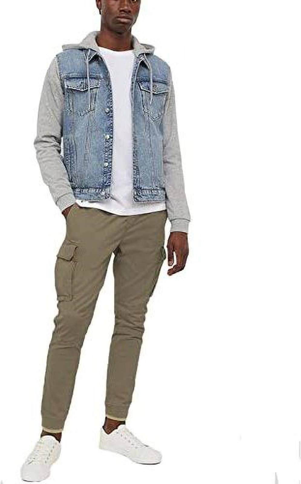     			Reoutlook Regular Flat Men's Cargos - Grey ( Pack of 1 )