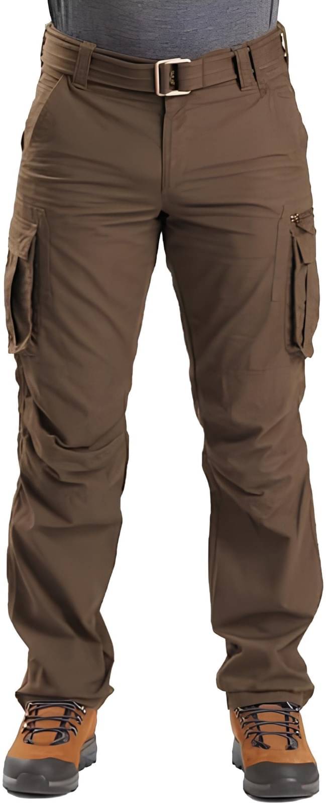     			Reoutlook Regular Flat Men's Cargos - Brown ( Pack of 1 )