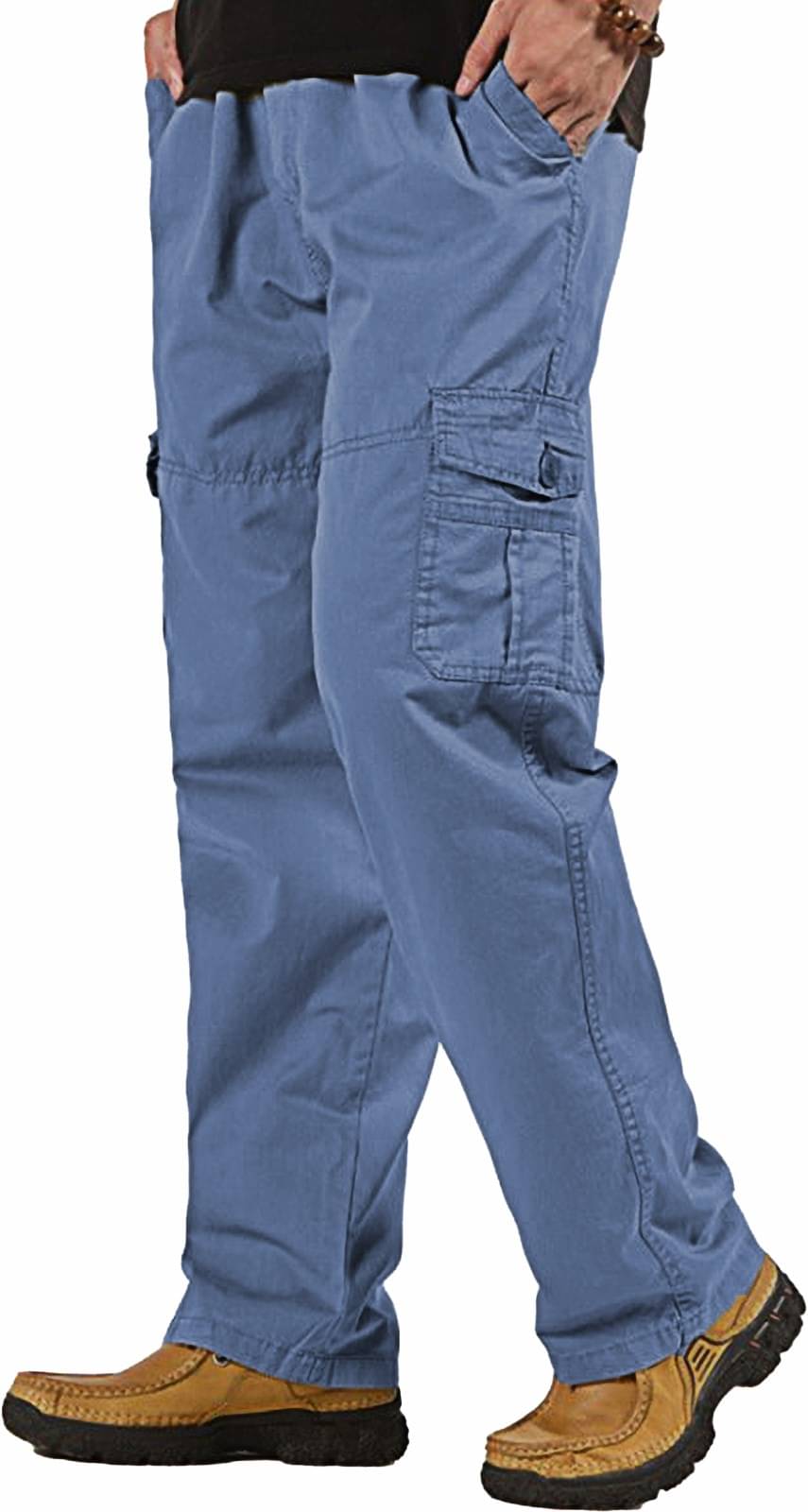     			Reoutlook Regular Flat Men's Cargos - Grey ( Pack of 1 )