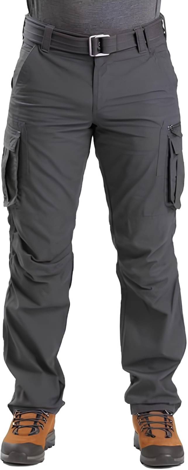     			Reoutlook Regular Flat Men's Cargos - Grey ( Pack of 1 )