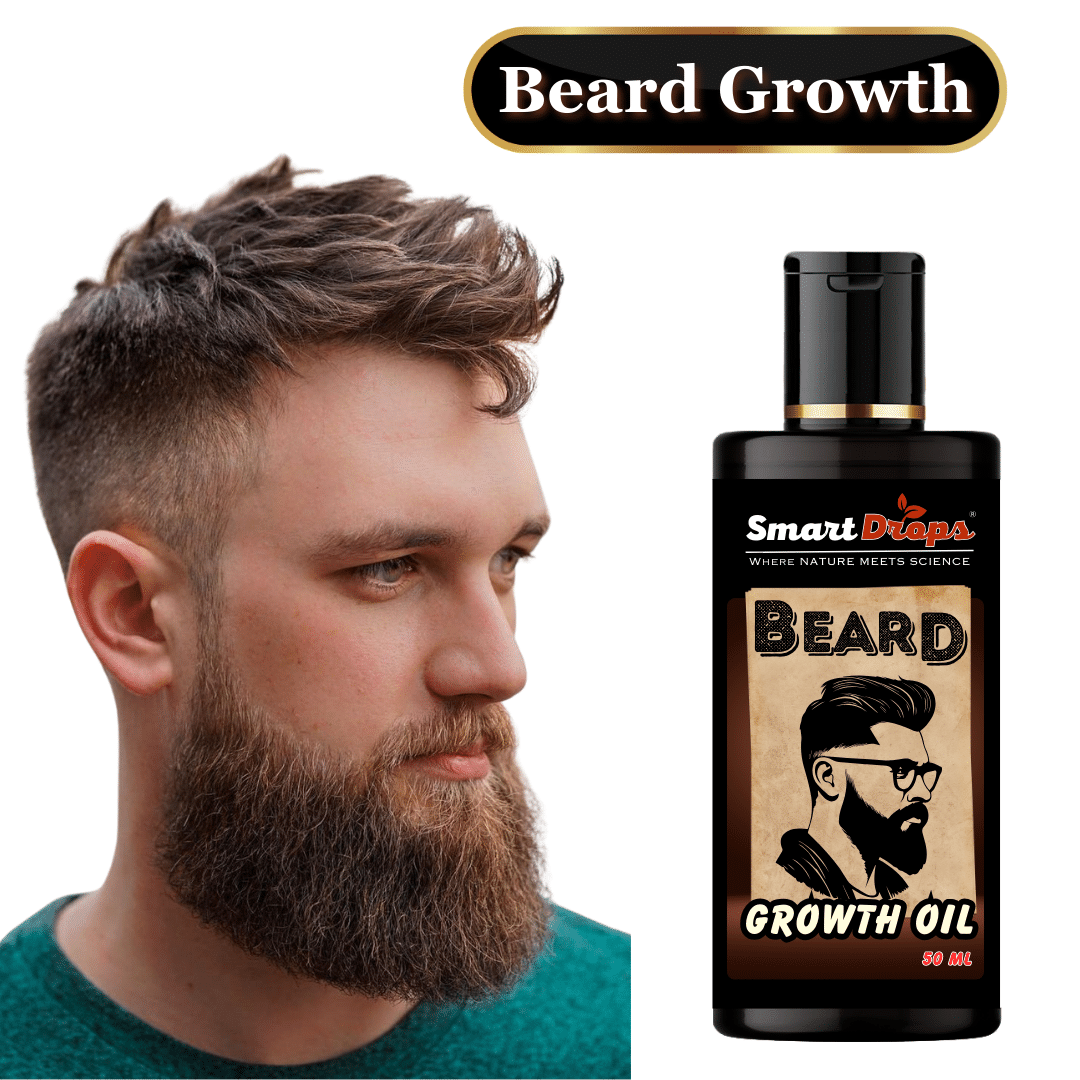     			Smartdrops Vitamin E Growth And Softness Beard Oil 50 ml