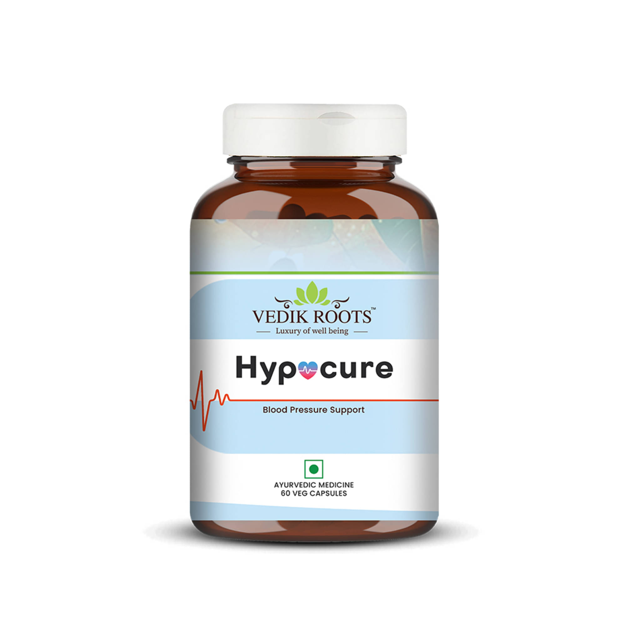 Vedikroots Hypocure for Control Blood Pressure Capsule 1 gm Pack Of 1 Vedikroots Hypocure for Control Blood Pressure Capsule 1 gm Pack Of 1
