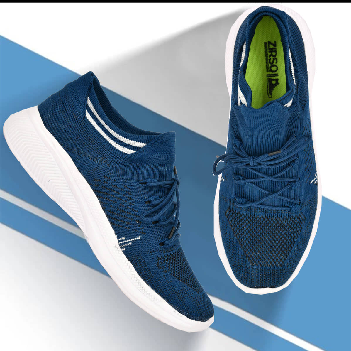 ZIRSQ Men`s outdoor Shoes Blue Men's Lifestyle Shoes - Casual Shoes | Buy online on ZillyBuy