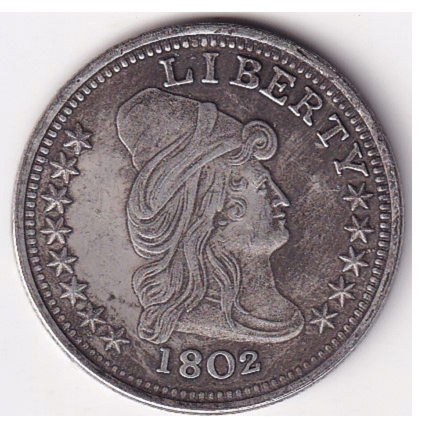     			America 1 Dollar 1802 Coin **Extremely Rare coin**