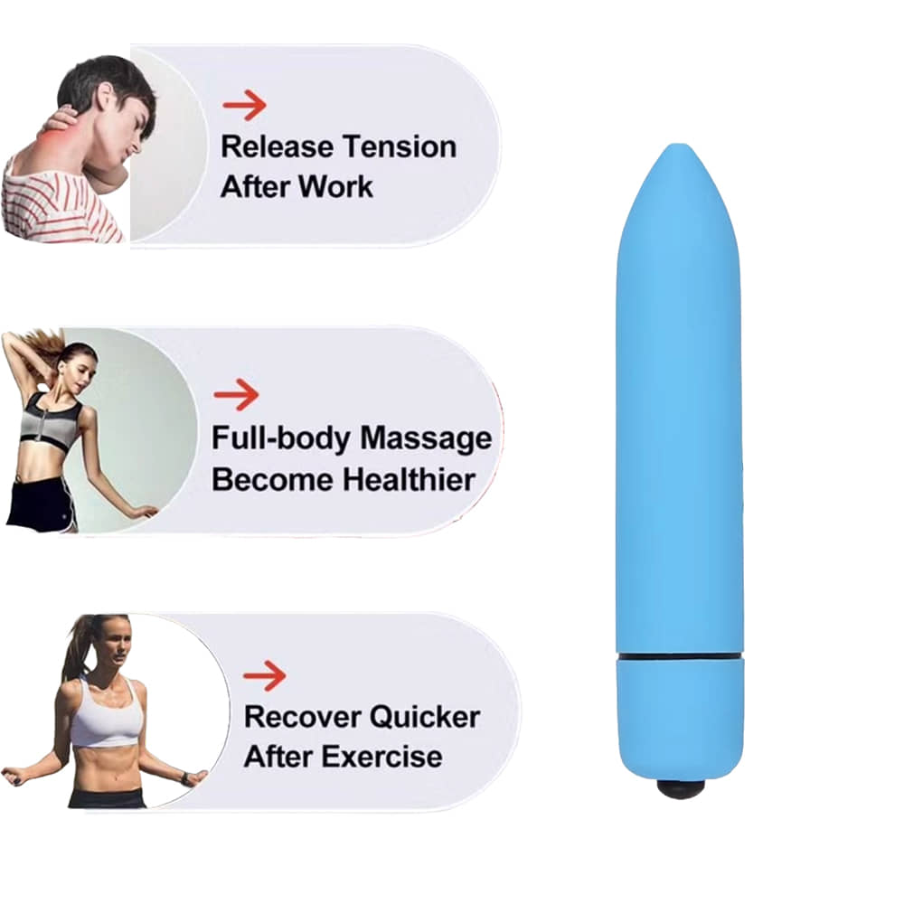 Breckelle's Mini Bullet Vibrator Manual Massager