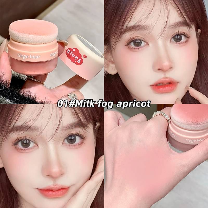     			DAIMANPU Loose Powder Blush Rose Pink 10 g