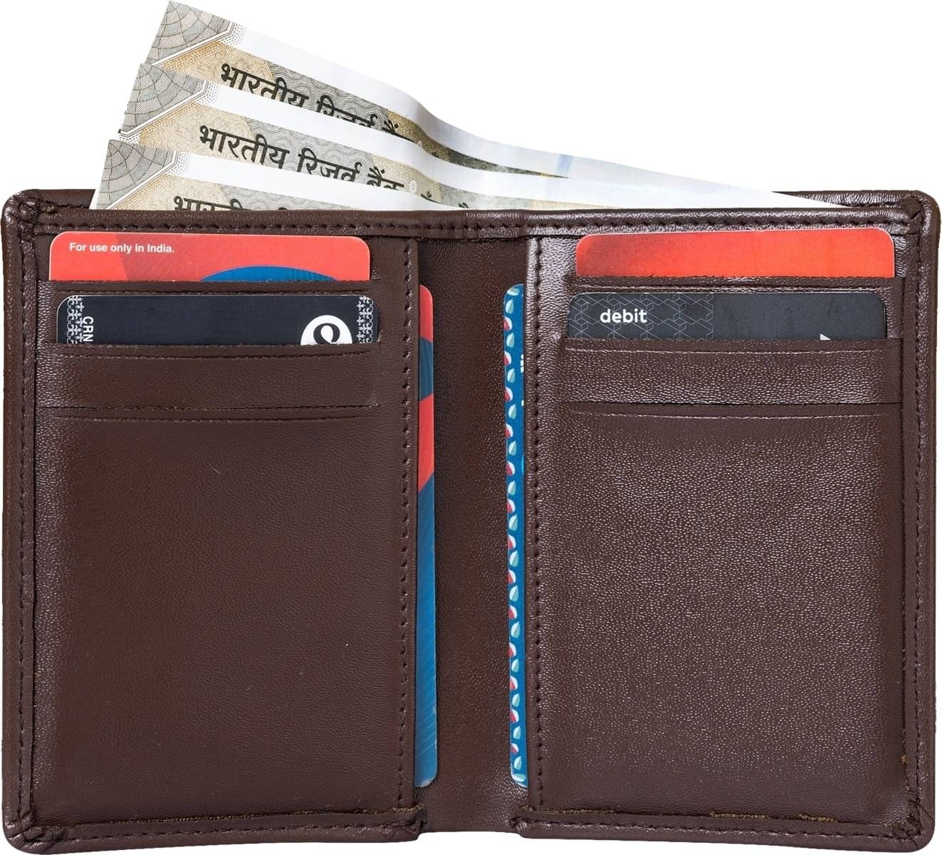     			HIDEFLIX PU Leather Unisex Card Holder ( Pack of 1 )
