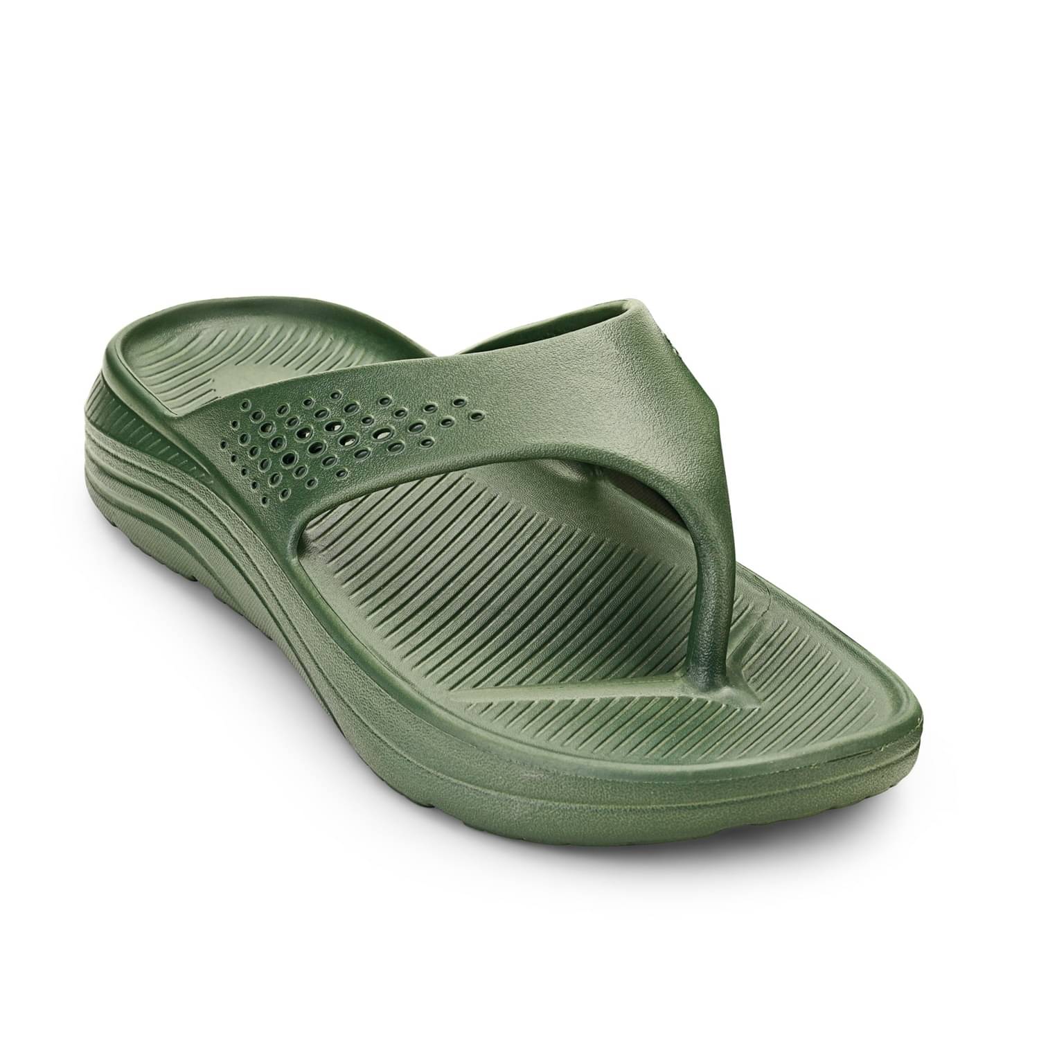     			HOPPA Olive Men's Thong Flip Flop