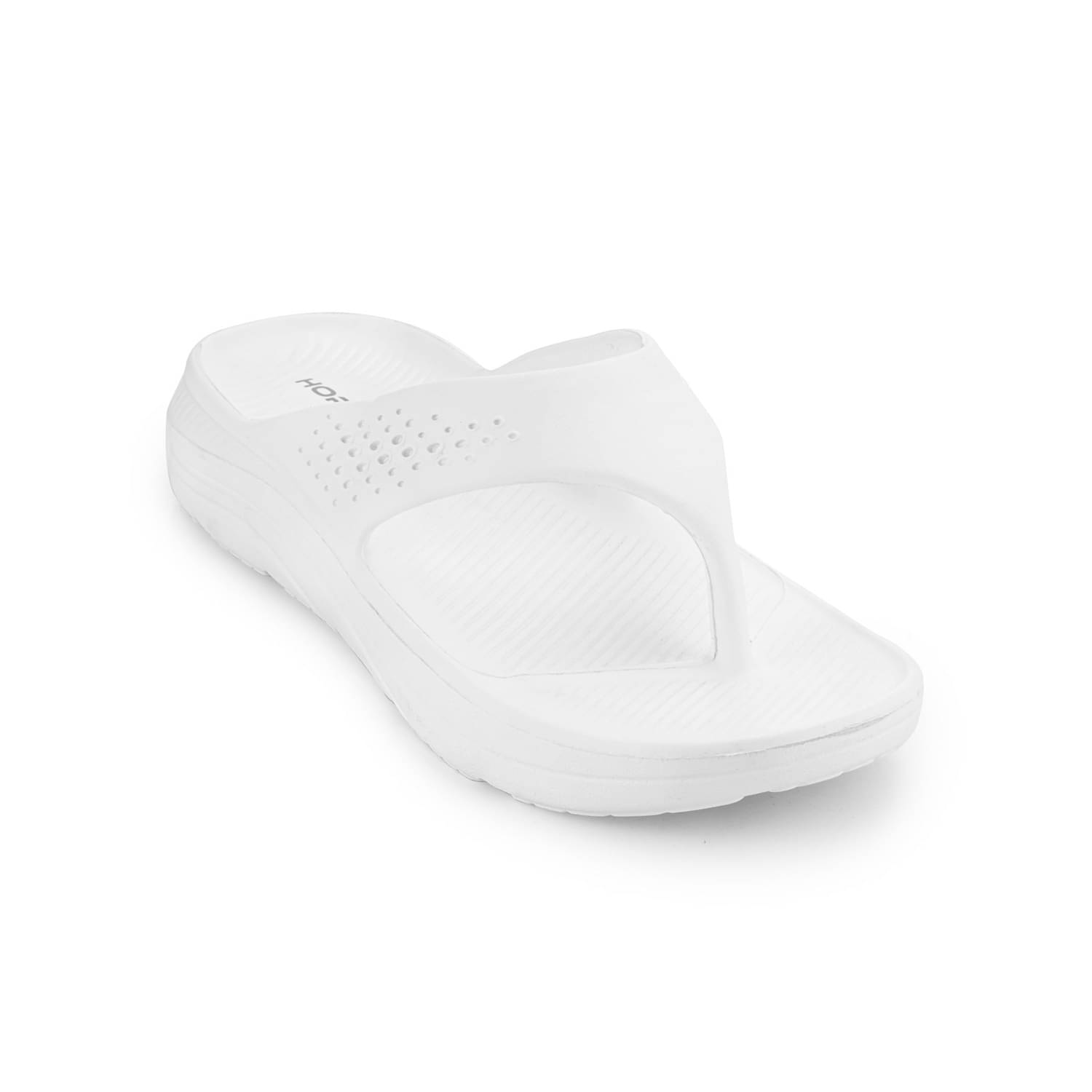     			HOPPA White Men's Thong Flip Flop